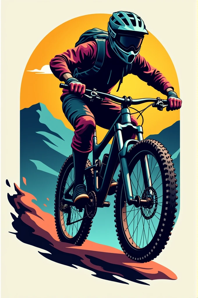Mountain bike club santa ana logo