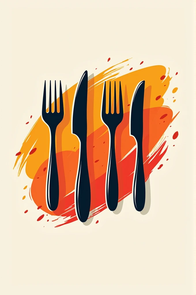 Logo which has to do with " Fast & tasty"