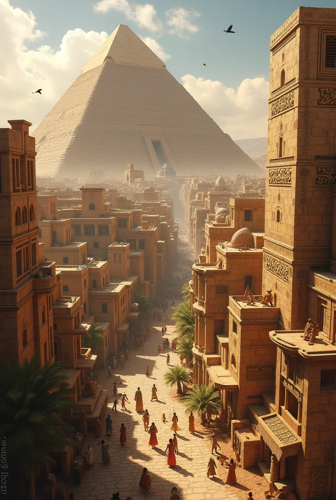 cities, like Ur and Uruk,