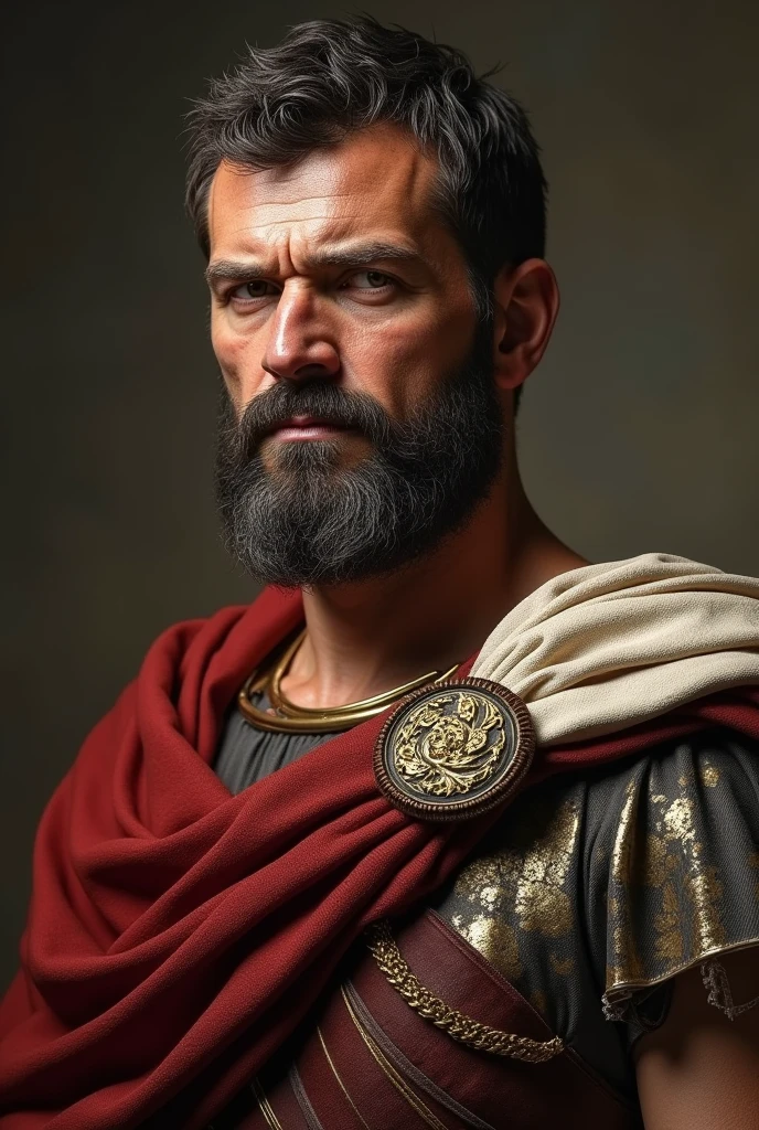 portrait, Realism, photoRealism, ancient Roman emperor