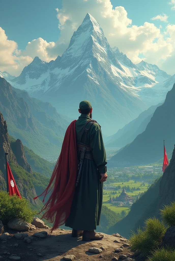 Nepal captured by maulana