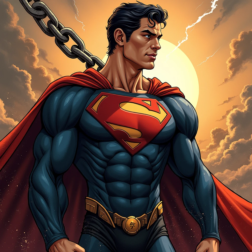 Superman Breaks the Chains