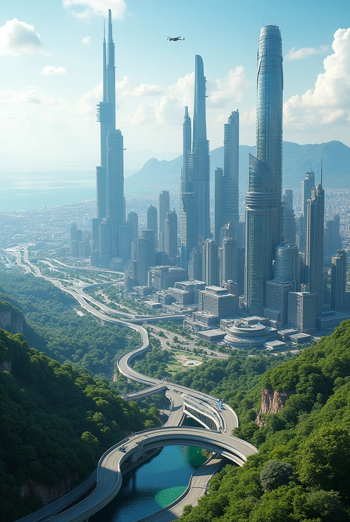 UR city in horizontal