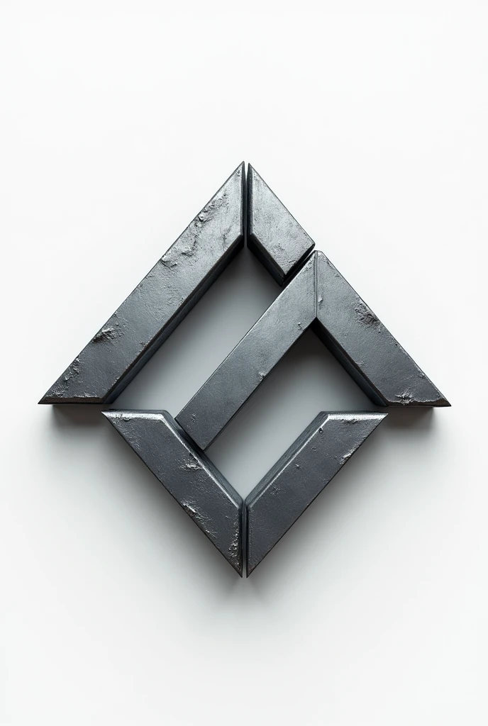 Design a logo representing STEEL, something like a steel structure