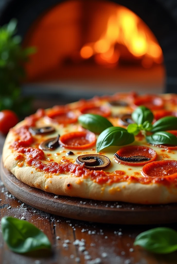 create interesting content image selling pizza