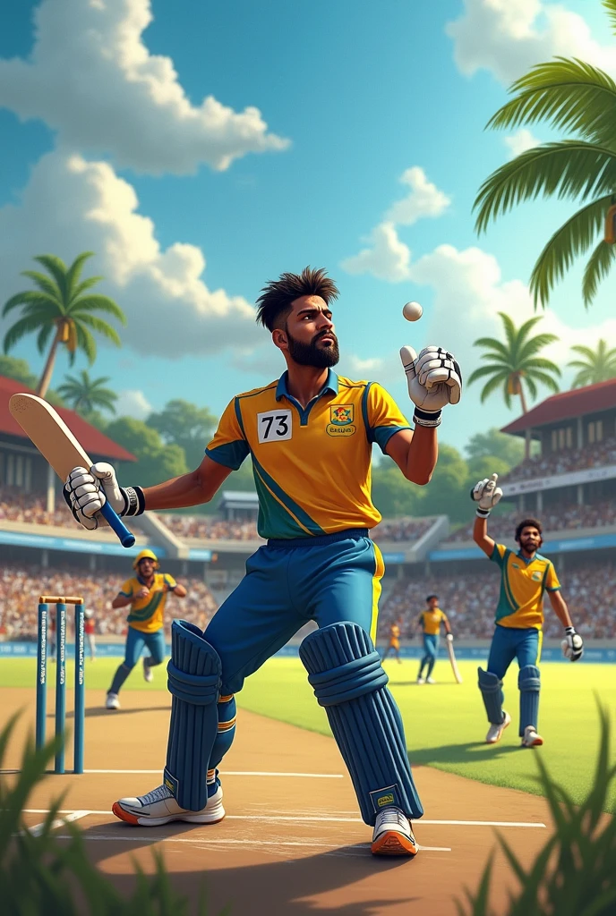 Sri lanka cricket jarisi my cricket jarisi name kushan my jarisi number 73