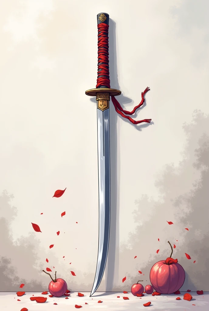 anime drawing. Katana only Katana