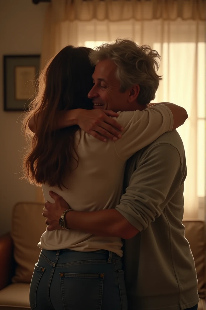 A video with a hug