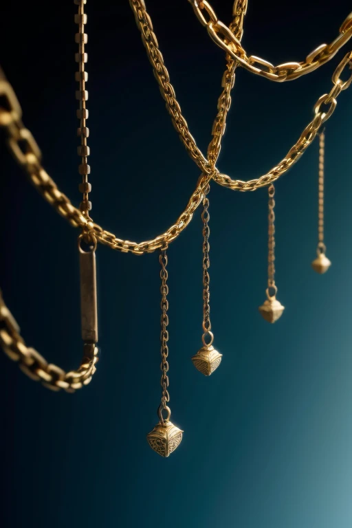 Chains, a world full of chains. Chained together, chained