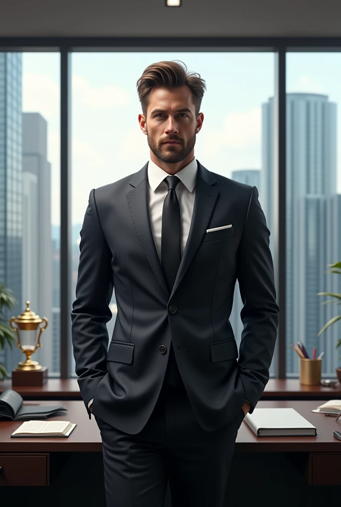 Single male company owner