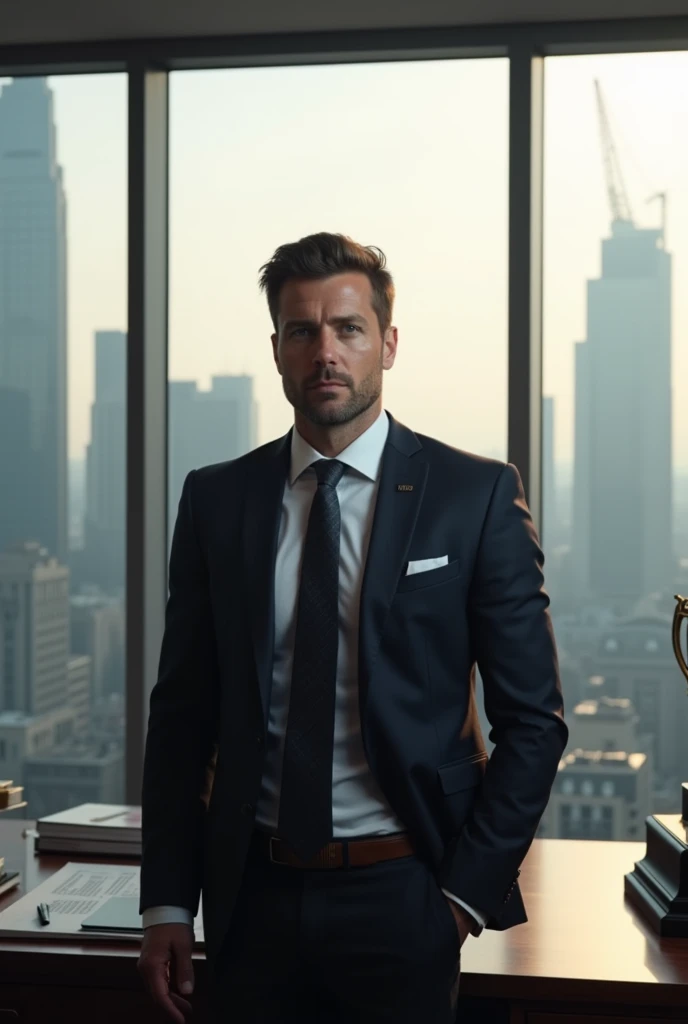 Single male company owner