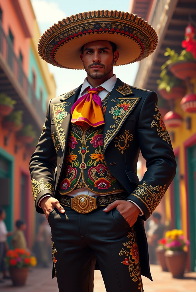 Itto with Vicente Fernandez clothes 