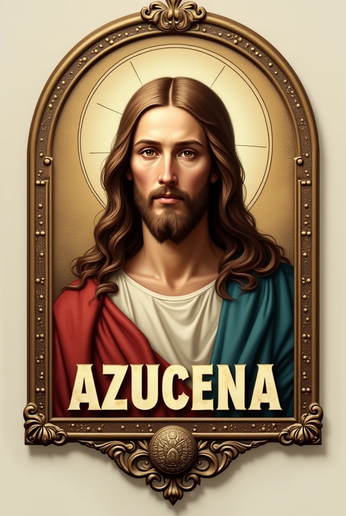 Jesus Christ sign that says Azucena