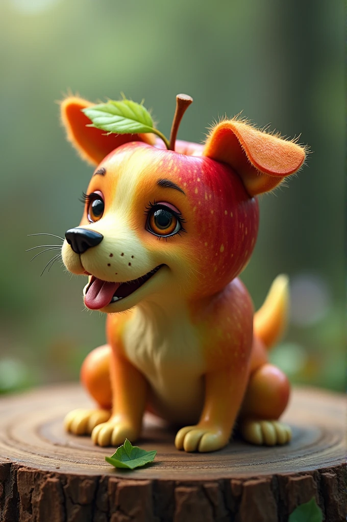 Apple to dog transformation