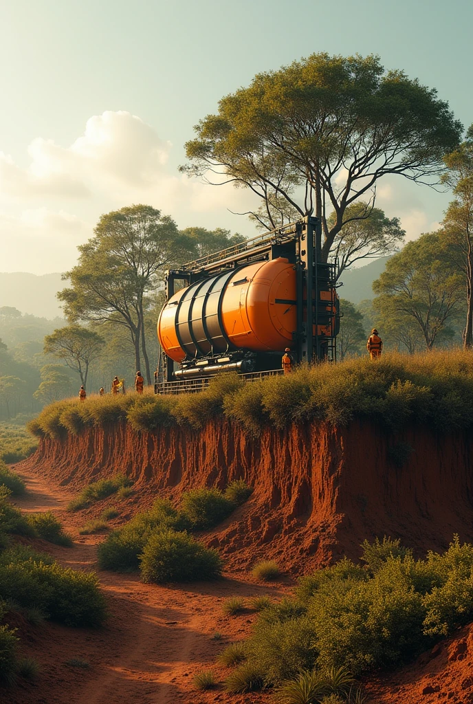 Fire Shield is a revolutionary fire prevention and control system, designed specifically for the Cerrado. Composed of four main components, offers a sustainable and efficient approach that irrigates retardant dust and is submerged in the soil