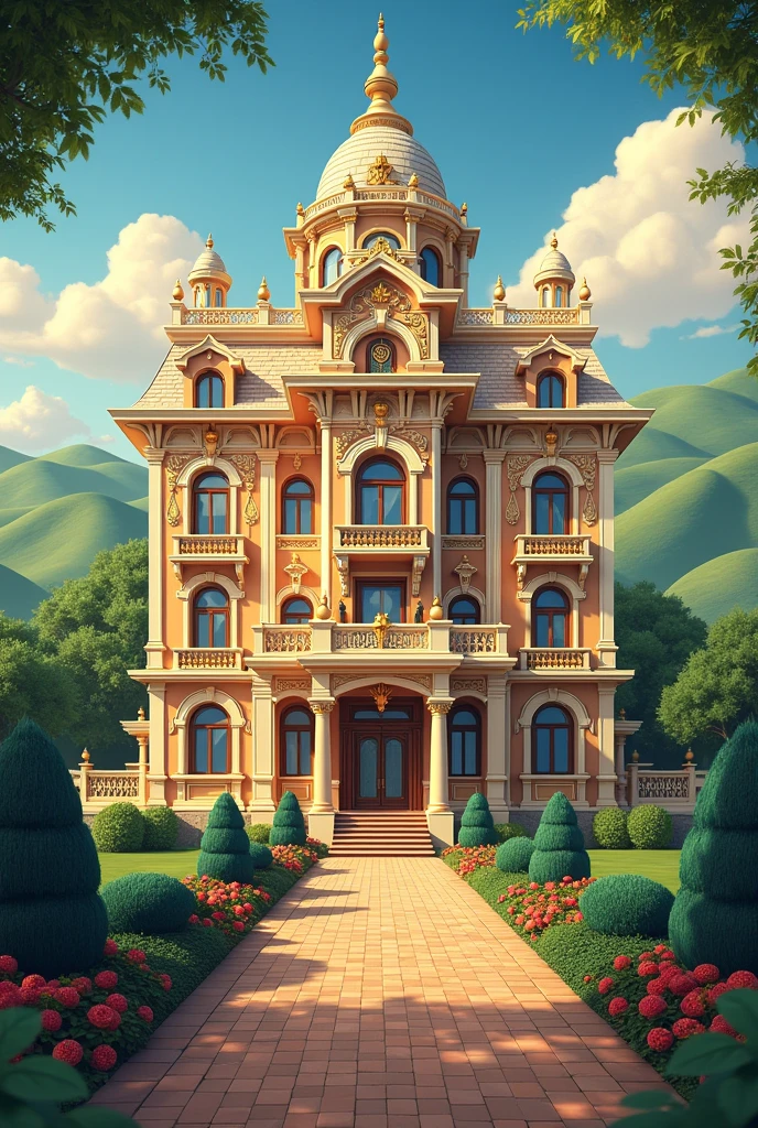 I want to create poster for hotel having name- Maharshi Hotel and address - Ranikhawa