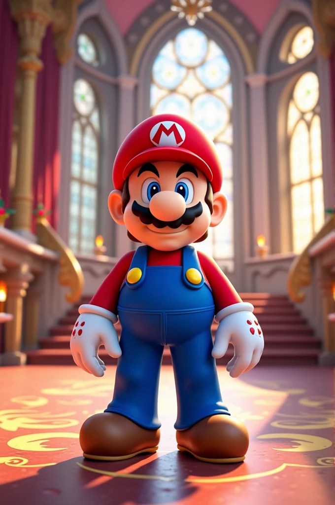 Create Mario in Peach&#39;s Castle