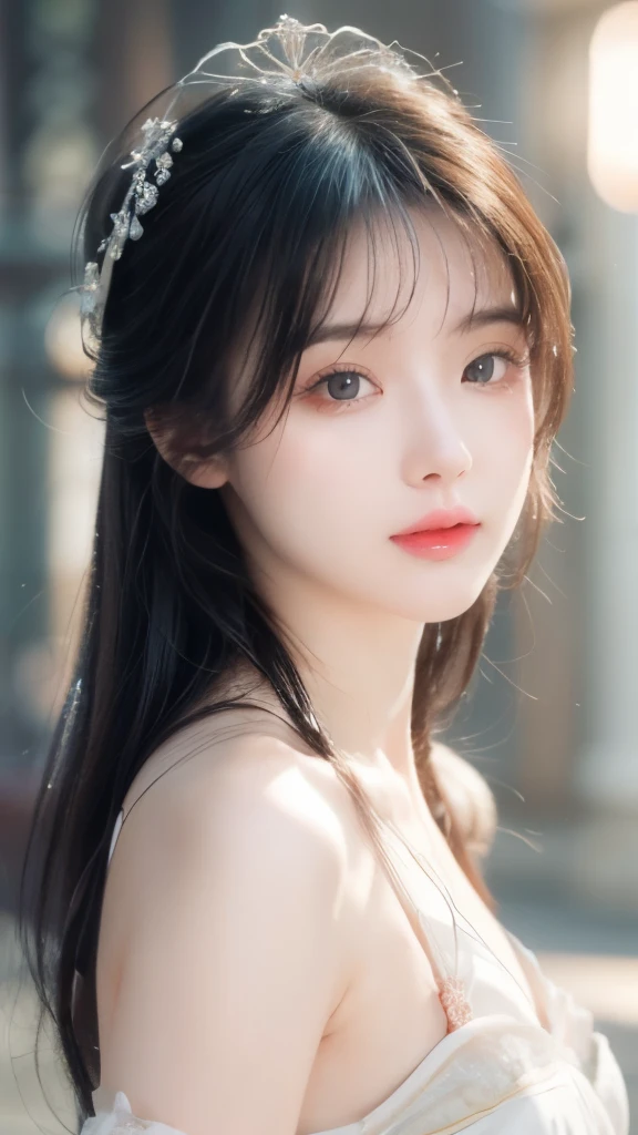 (RAW photos, best quality),(Practical, photo-Practical:1.3), masterpiece, Extremely delicate and beautiful, Extremely detailed, CG, Unite , 2k wallpapers, Astonishing, Fine details, A faint smile, Extremely detailed CG Unite 8k wallpaper, Huge file size, Extremely detailed, high resolution, absurd, Soft Light,, Flowing long hair , Beautiful and delicate girl, Delicate fingers, Extremely detailed eyes and face, Beautiful and delicate nose, Beautiful and delicate eyes, Long eyelashes, There is light on the face, Looking at the audience, Shut up, 1 Girl, Lovely, young, Mature face, whole body, Small Breasts, Practical face, Practical body, Beautiful and delicate thighs,,Red ancient Chinese costume ,Aqua eyes
