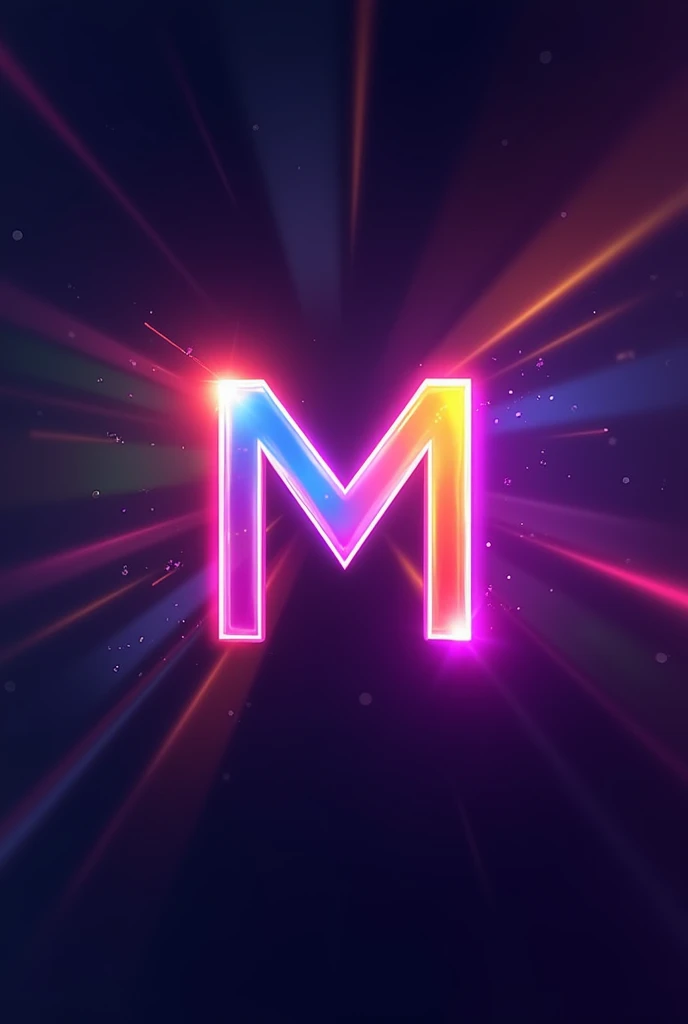 Create a written streaming logo "MarcTV" and use bright colors