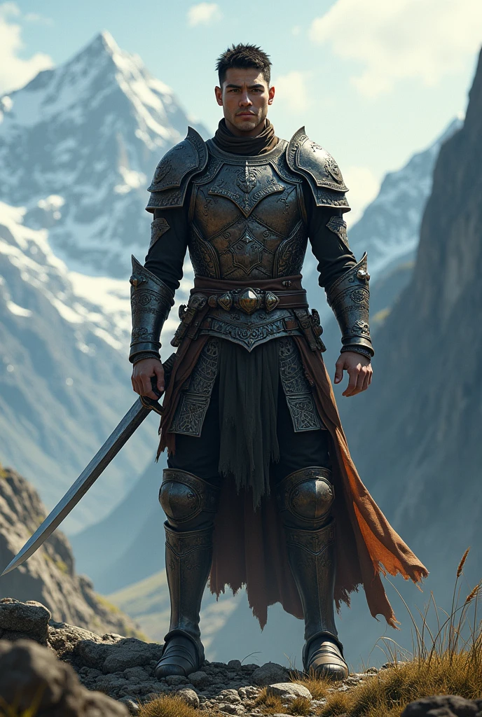 a 18 year old male warrior