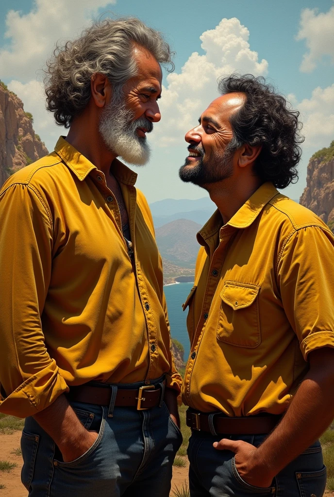 Luiz Gonzaga and his father Januario