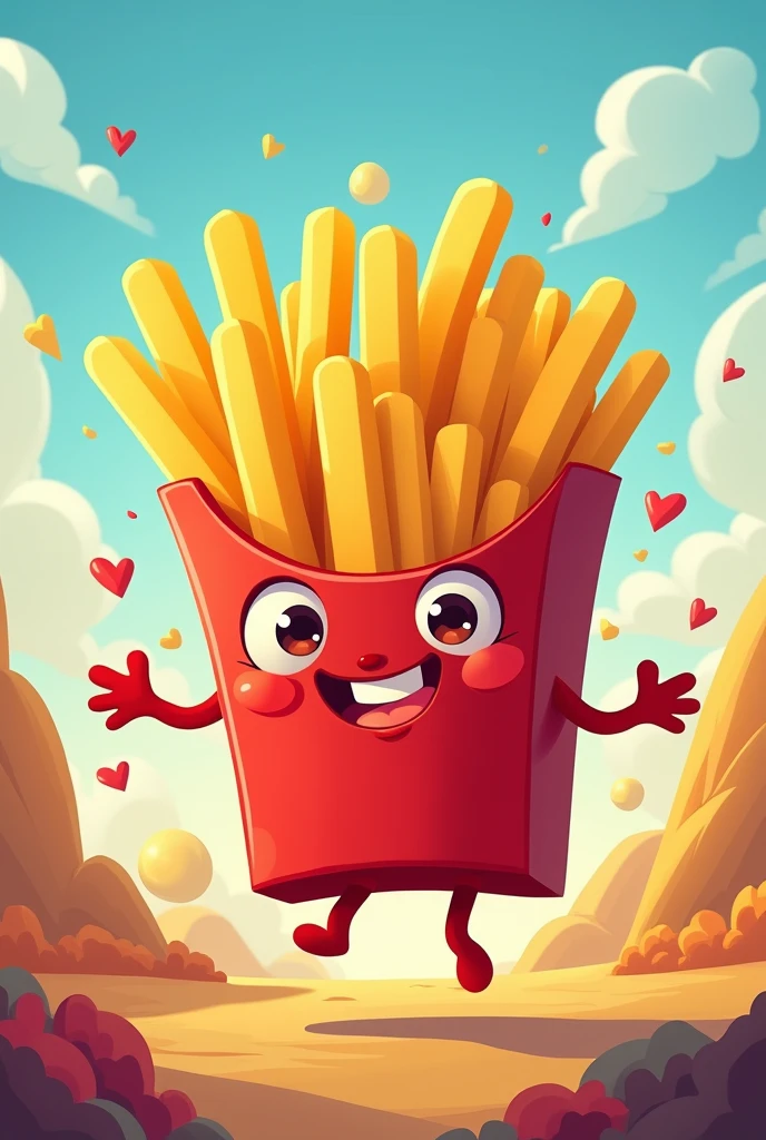 A free frire cartoon character