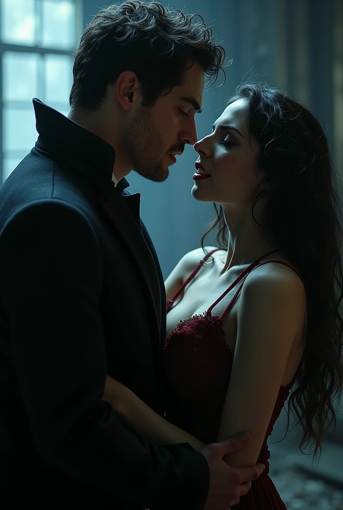 Man bitten by vampire woman