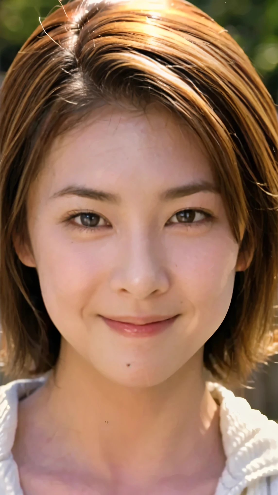 Memory correction:2.11, Everything modern:1.66, Cute Japanese Women Photos, smile:1.78, 20-year-old, Oil for straight, one-length hair&Hair balm:1.55, (photo Realistic:1.4), (hyper Realistic:1.4), (Realistic:1.3), (Smoother lighting:1.05), (Improving the quality of cinema lighting:0.9), 32K, 1 person,20-year-oldの, Realistic lighting, Backlight, The light shines on your face, Ray Tracing, (Bright light:1.2), (Improvement of quality:1.4), (Highest quality Realistic textured skin:1.4), fine grain, Detailed face,(smile:0), (Emphasis on face close-up:1.3), (Enhances the beauty of skin texture:1.1),((Extremely precise and accurate anatomy:1.0)), (Enhances the beauty of skin texture:1.1), Clean and glowing skin, mesh, thin:1.2, (Realistic:1.3), Realisticなライティング, (Smoother lighting:1.05), 32K, One Japanese woman, fine grain, Detailed face, (Film Grain:1.1),(Accentuates body lines:1.1), High resolution, Natural look, Kind eyes, Improves hair quality, Delicate light and shadow, Transparent muscles, Graceful pose, Beautiful Eyes, Sharp details, Soft light reflection, Beautiful contours, Delicate skin tone, Fine hair texture,Cute Japanese Women Photos,
