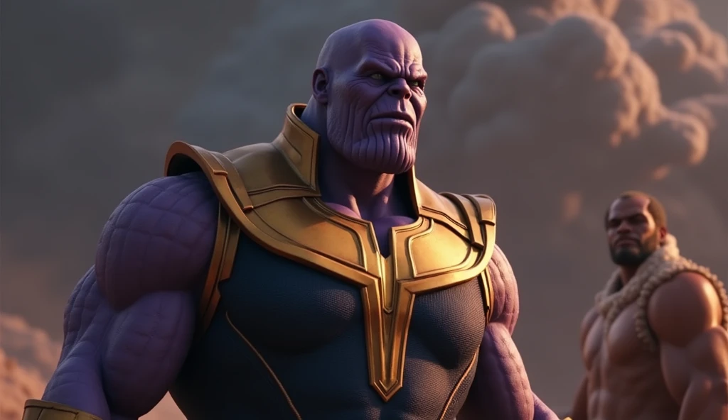 Scene 3: Discovery of Power
Thanos discovers his immense strength during a confrontation with bullies, realizing he is different from others.