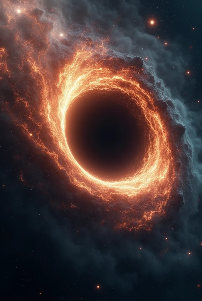 Black hole the end of galaxy 