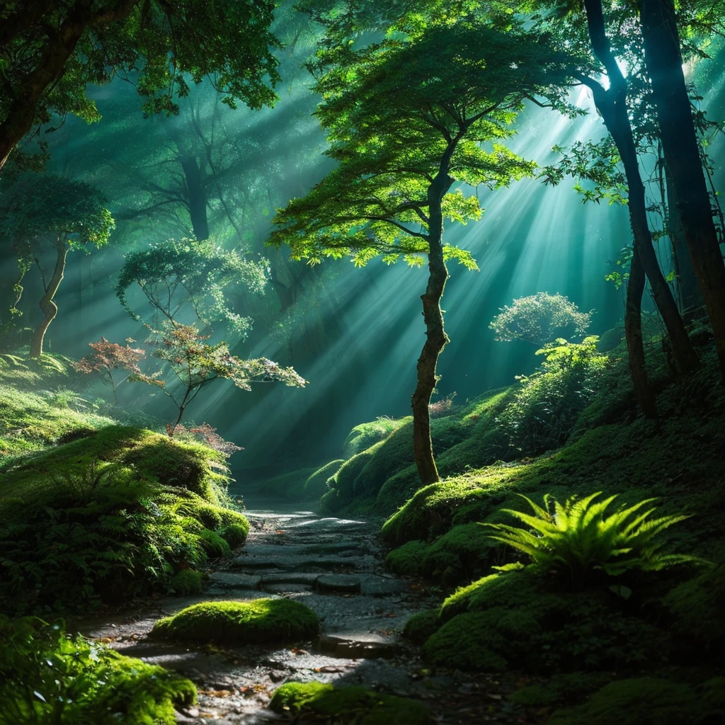 A mysterious ancient forest, Dense with towering trees and vibrant foliage, creating an otherworldly atmosphere. The forest is full of life, From luminous insects that emit a soft glow to rare animals., Ethereal creatures that move gracefully among the twisted roots and hanging vines..
The environment is enchanted., With a subtle but ever-present magical energy that hums in the air.. The air is heavy with the smell of moss., wet land, and the sweet fragrance of exotic flowers. The sounds of invisible creatures resonate, Creating a symphony of nature that seems to come to life..
The atmosphere is mysterious and overwhelming.., invoking a sense of wonder and reverence for the ancient beauty that surrounds it. It is a place where time seems suspended., and every step holds the promise of discovering hidden secrets.
The atmosphere is ethereal., With an almost dreamlike quality that blurs the line between reality and fantasy.. The play of light and shadow creates a dynamic landscape., where the boundaries between the physical and the metaphysical are indistinguishable.
The lighting effect is a surreal dance of luminescence., As the soft moonlight filters through the dense canopy, Projecting intricate patterns on the forest floor. Bioluminescent plants emit a soft glow., adding a magical touch to the scene. Shadows play tricks on the eyes, creating an illusory depth that enhances the overall feeling of mystery and allure. --with 2:3 --c 15 --s 700 --q 2