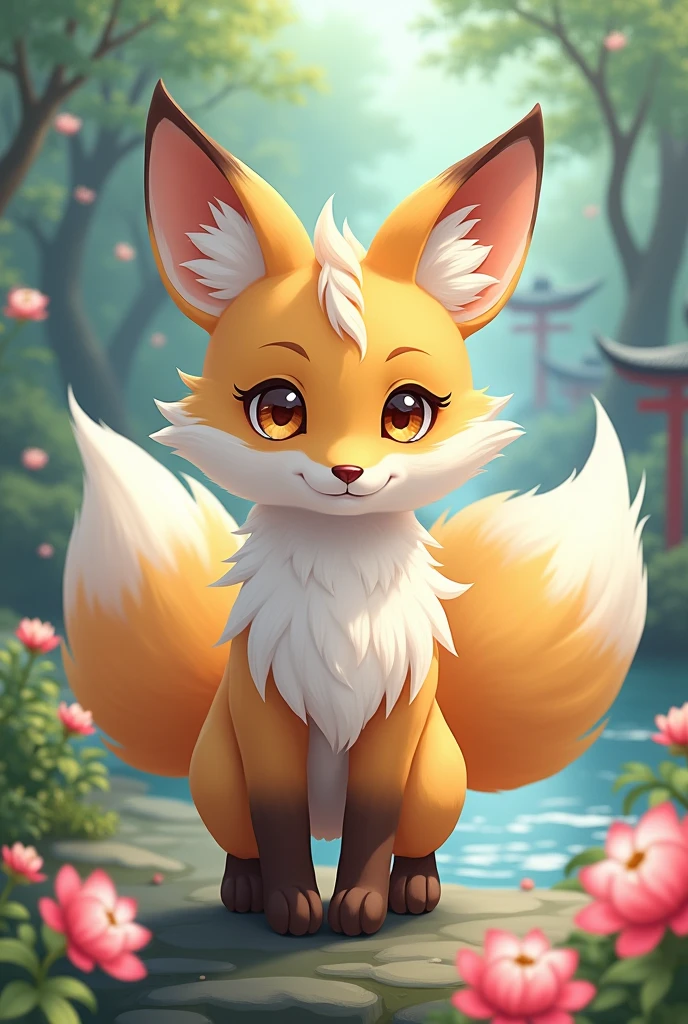 Chico anime kitsune