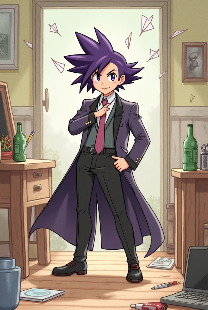 James from Team Rocket in Studio Ghibli art