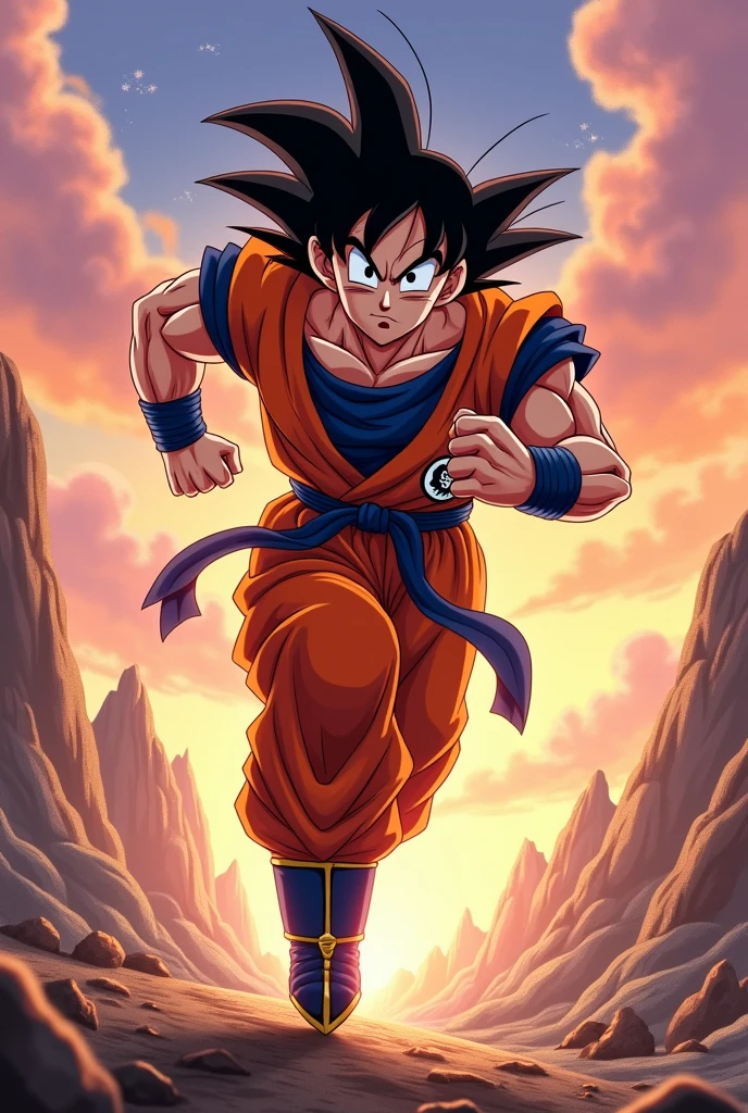 Goku Running