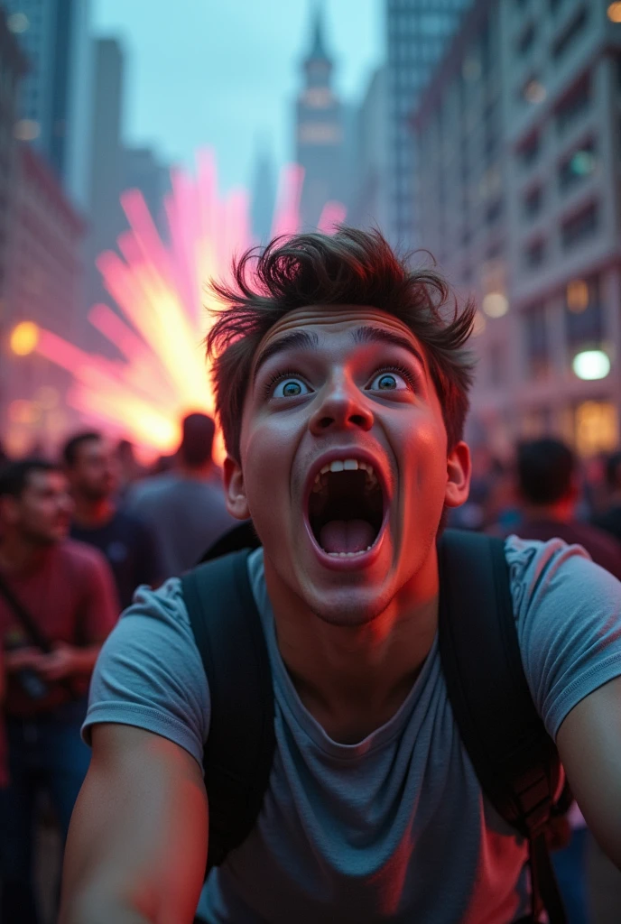 AN AMAZED YOUTUBER