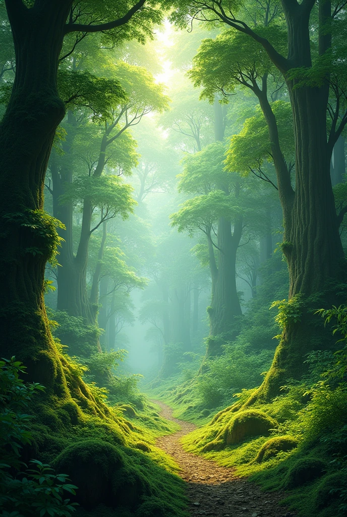 a forest 