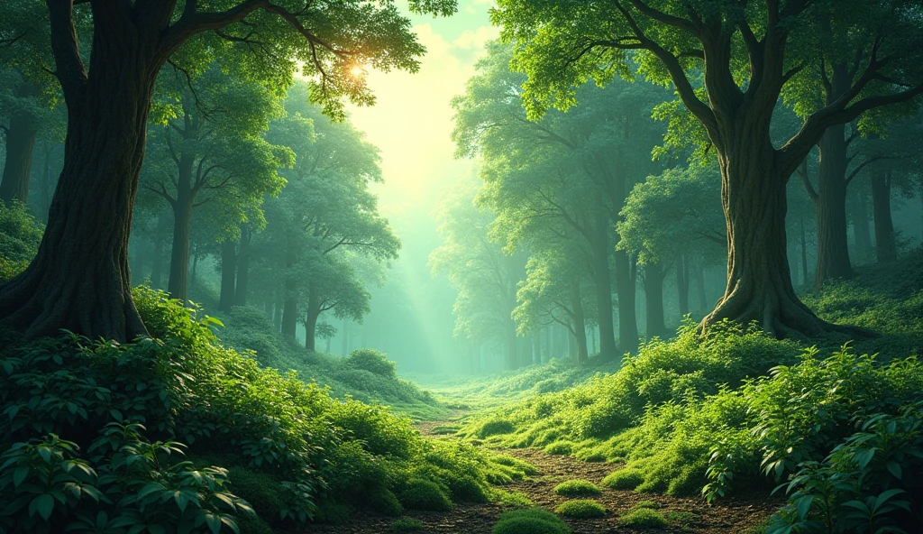 a forest 