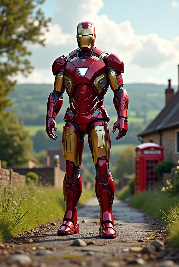 Iron man in england