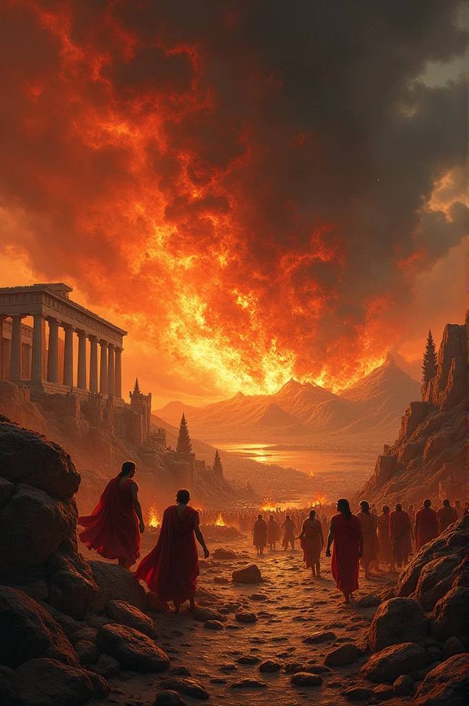 The world on fire in the era of ancient Greece 