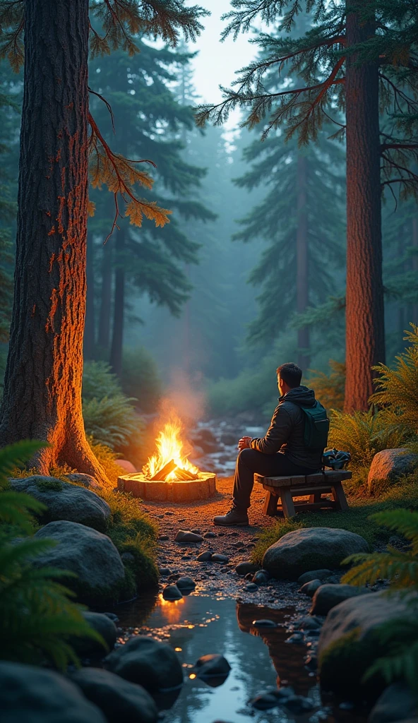 You can make a camp