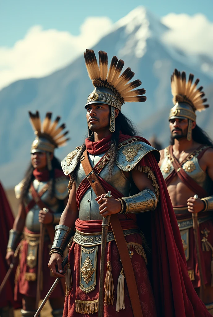 Persevering sales team, Peruvian Inca warriors
