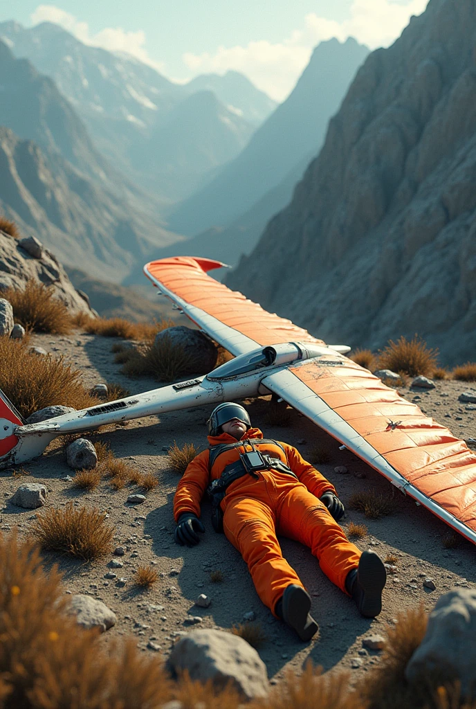 Paragliders in accidents