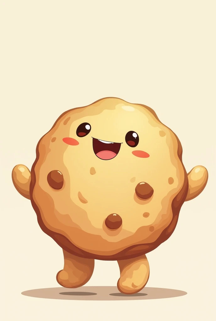 A cute smiling cookie that I can paint on a birthday card. Eher comic style.
Just don't add too much color to the cookie. A little more serious perhaps, this is for a teenager