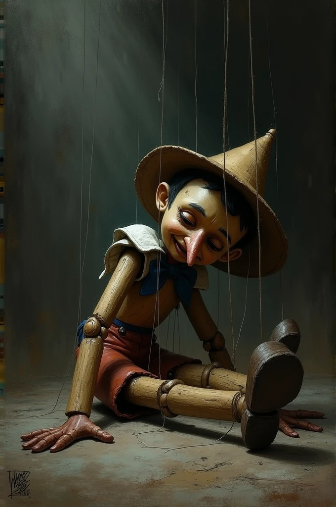 Pinocchio collapsing
