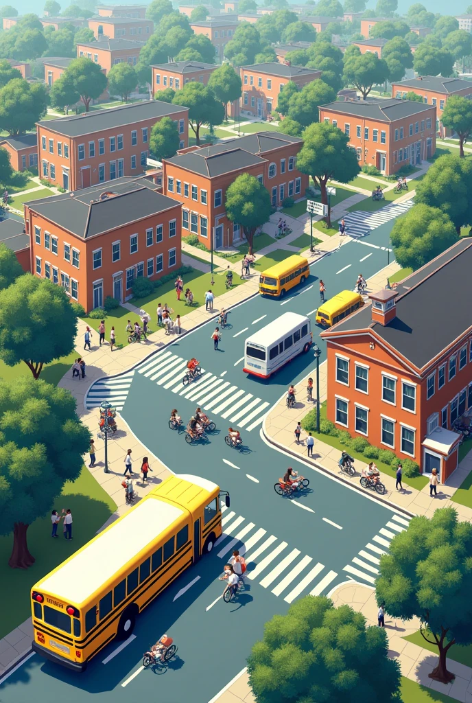 School transport routes