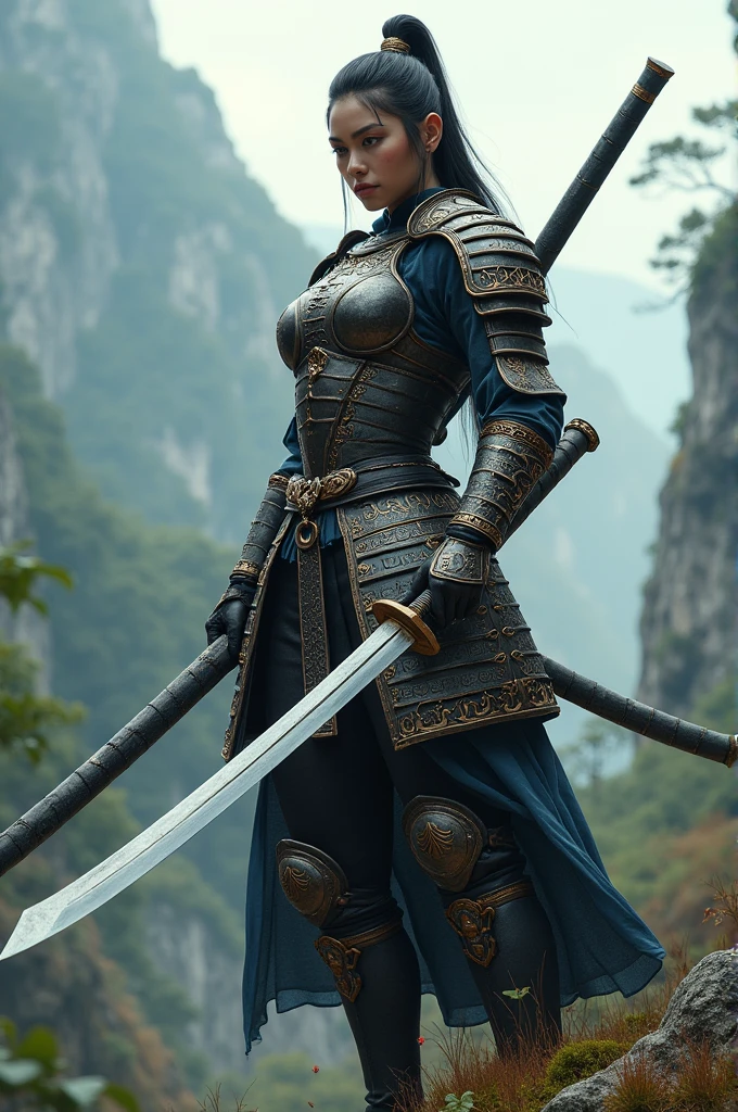 A fat woman named Long Katana