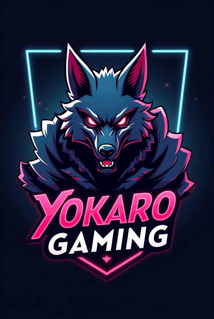 Gaming mascot logo of name Yokaro gaming