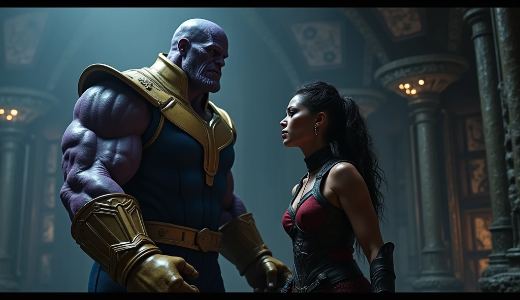 Scene 13: Gamora’s Captivity
Thanos captures Gamora, forcing her to reveal the location of the Soul Stone.