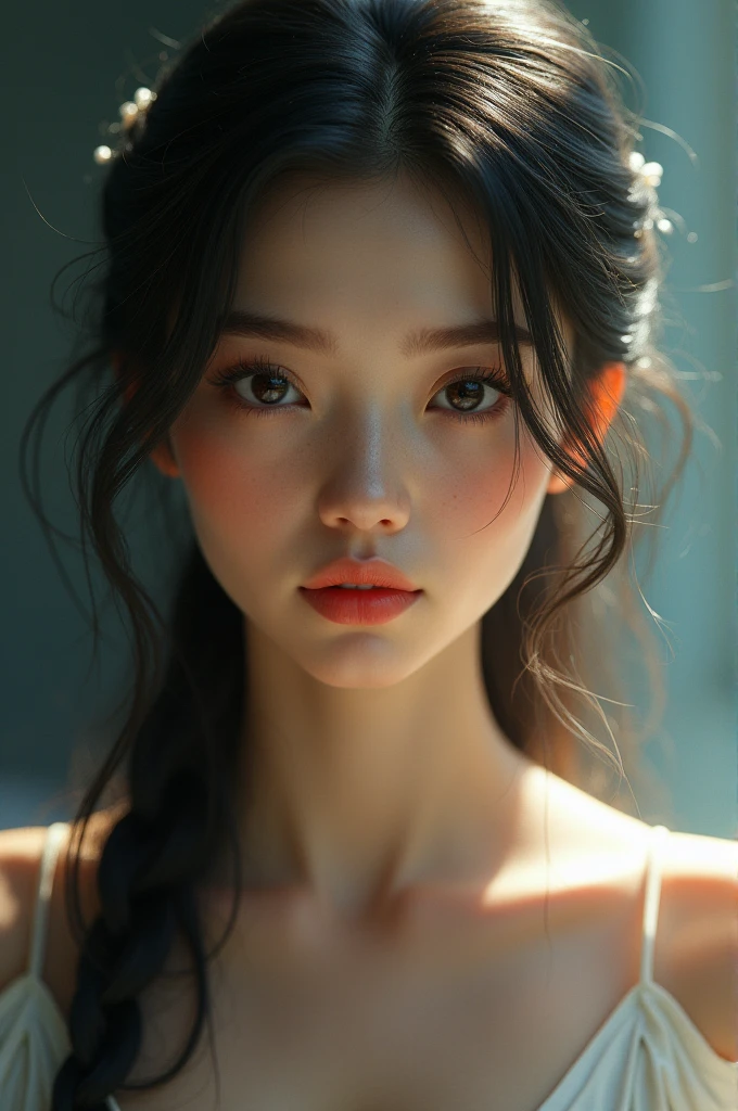 A woman