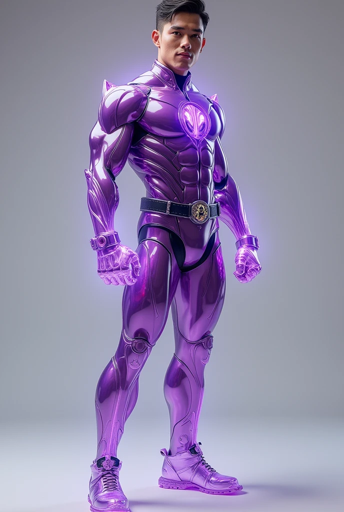 kemono, this person is violet cow, in furry art style, one violet rubbery one dick, sleek, slender, NSFW, masterpiece, drone, no eyes, no pupils, no mouth, white of his eyes as same body, all body is lavender color, head is violet , white background, orgasm, muzzle,